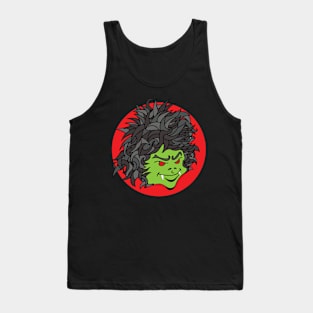 Scary Cartoon Halloween Rascal Tank Top